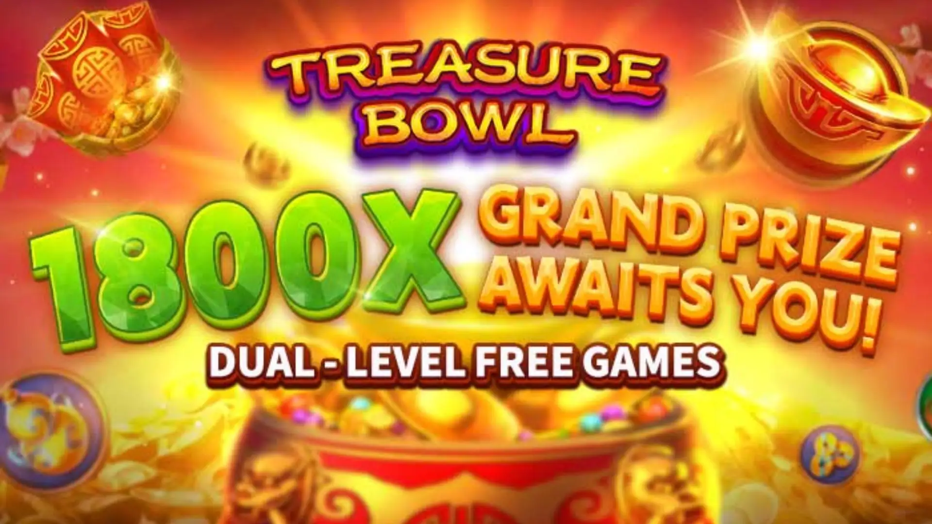 Multiplicadores Treasure Bowl 099bet - 7777x Máximo com Tigela Dourada